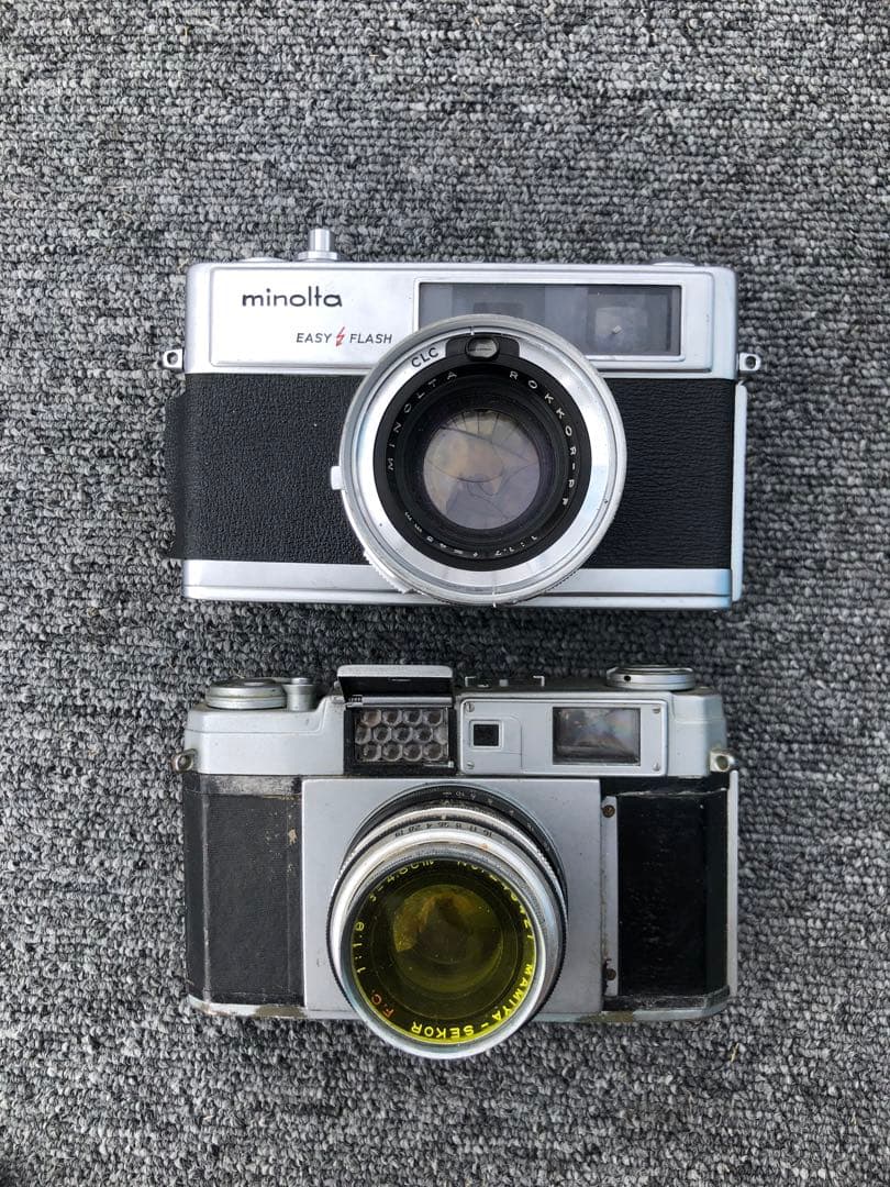 Minolta & Mamiya フィルムカメラ　2個　か031
