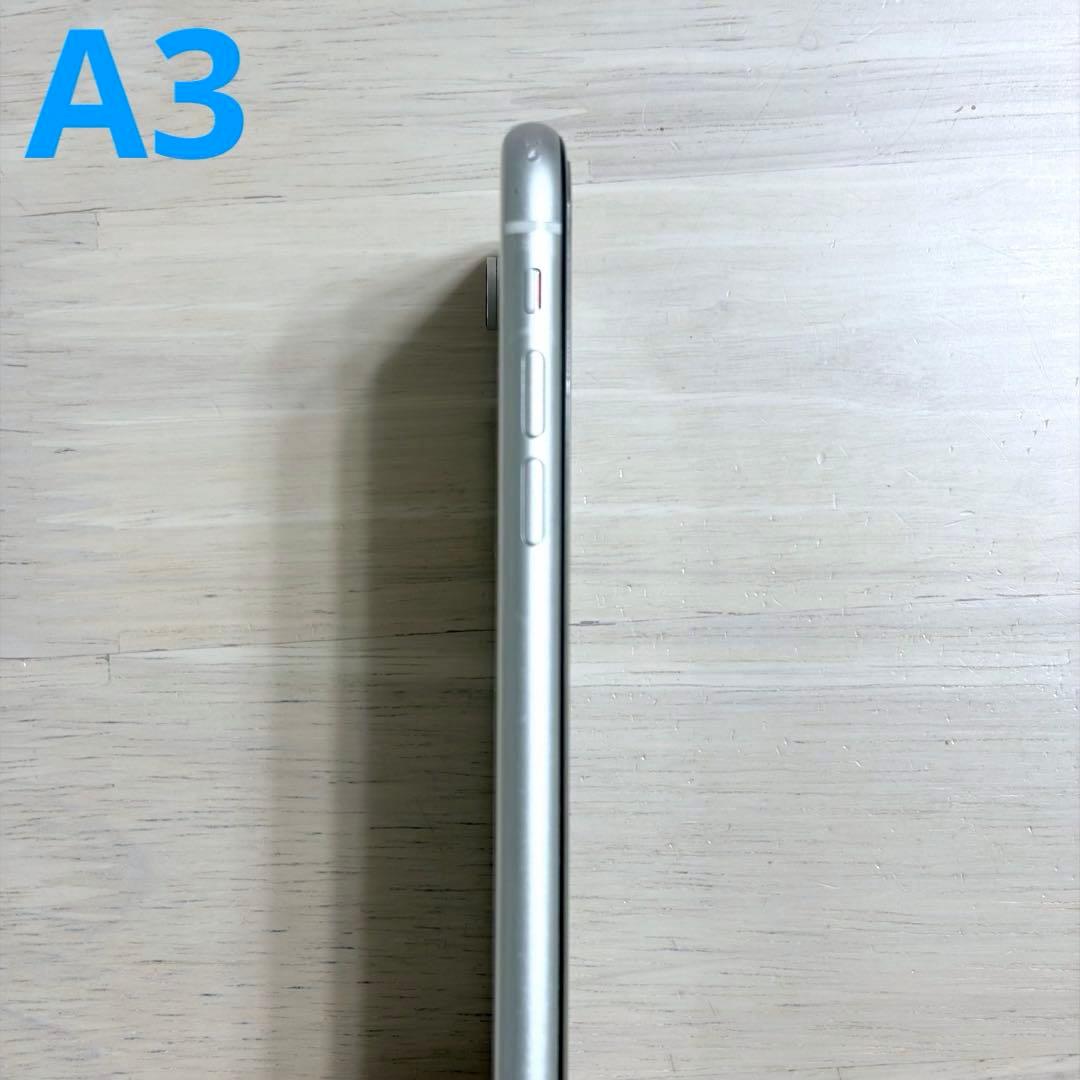 iPhone XR ホワイト 128GB SIMフリー ケース付 顔認証不可