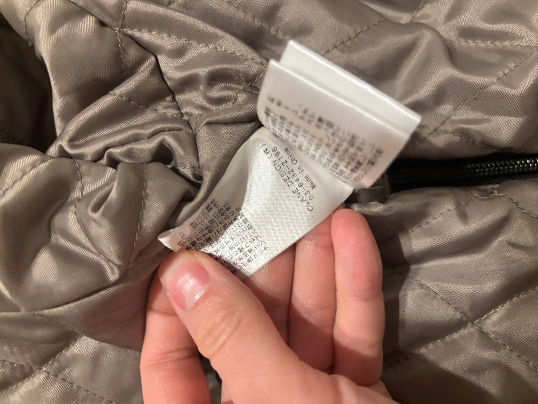 【CLANE】美品 OVER QUILTING HUNTING JACKET