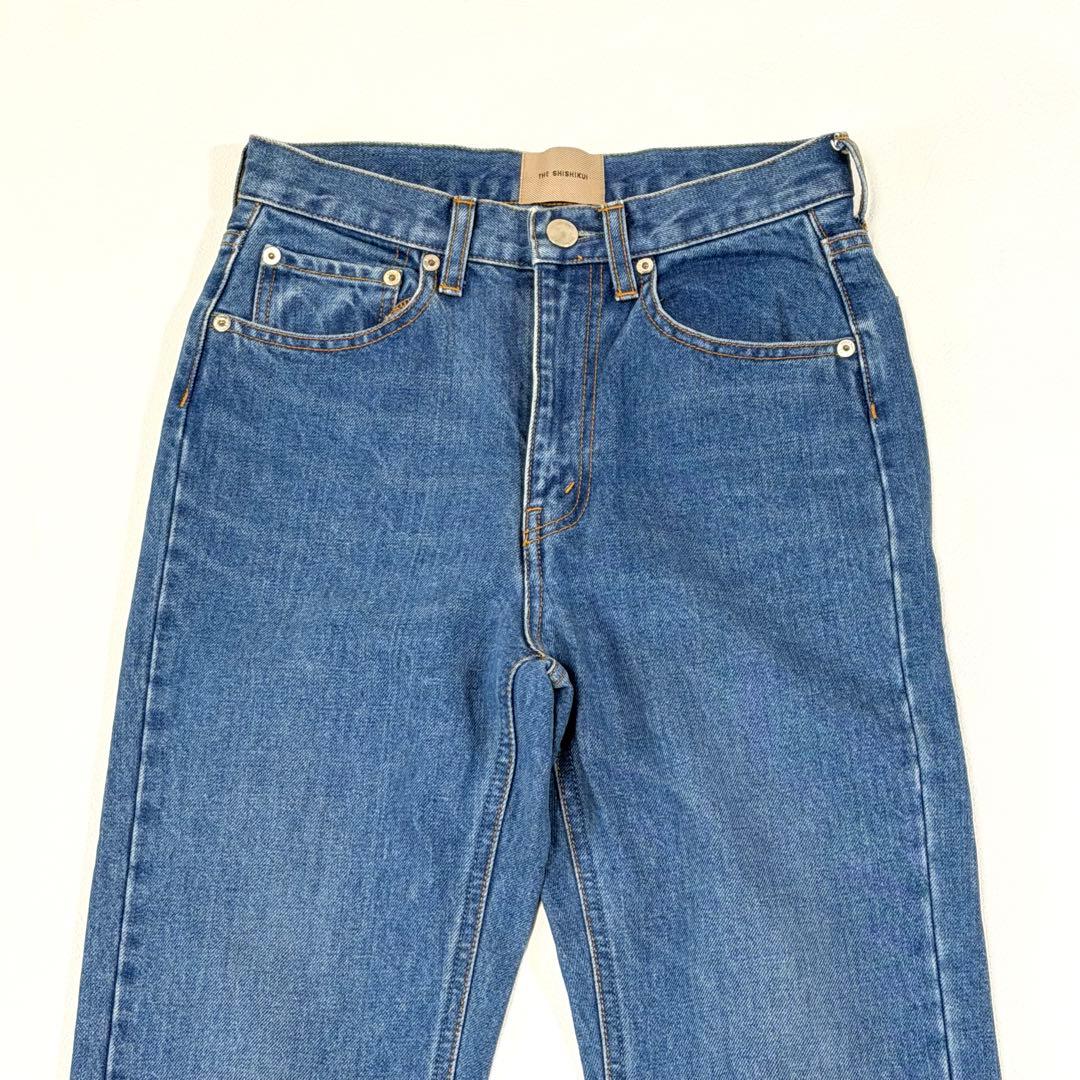 THE SHISHIKUI シシクイ ベーシックジーンズ ジーパン ブルー 24