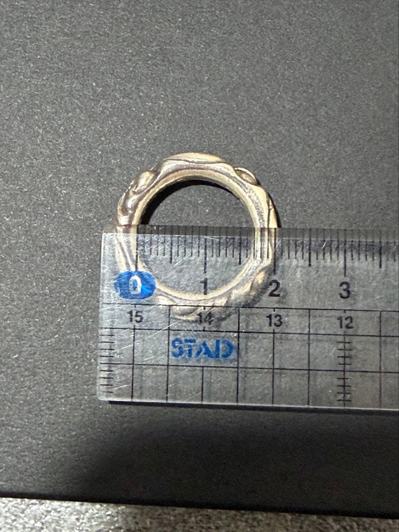 クロムハーツ スクロールバンドリング 13号 正規品