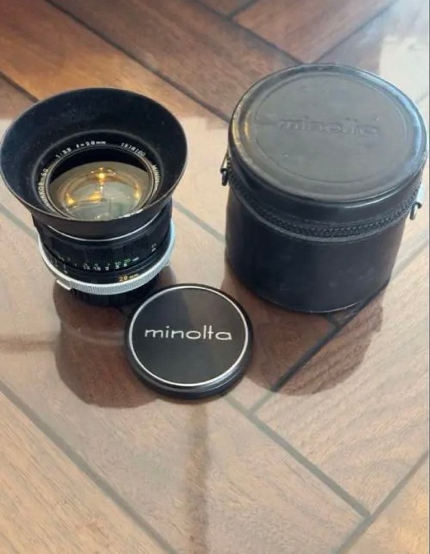 フィルムカメラ　Minolta SR-1s レンズセット