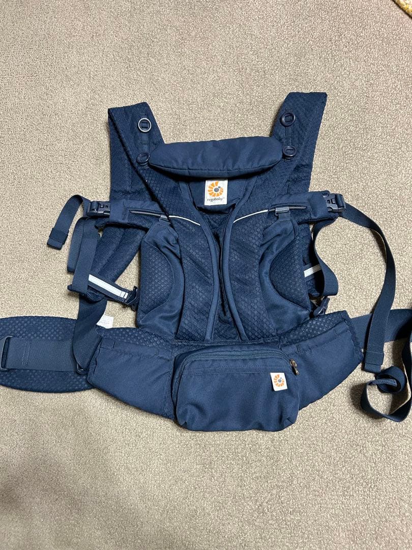 エルゴベビー　オムニブリーズ ミッドナイトブルー 説明書付き