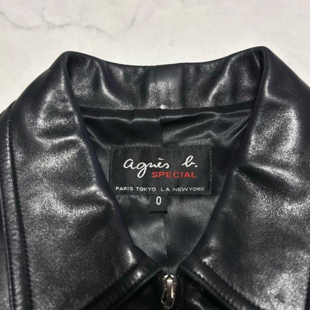 agnes b SPECIAL レザージャケット アニエスベー アーカイブ