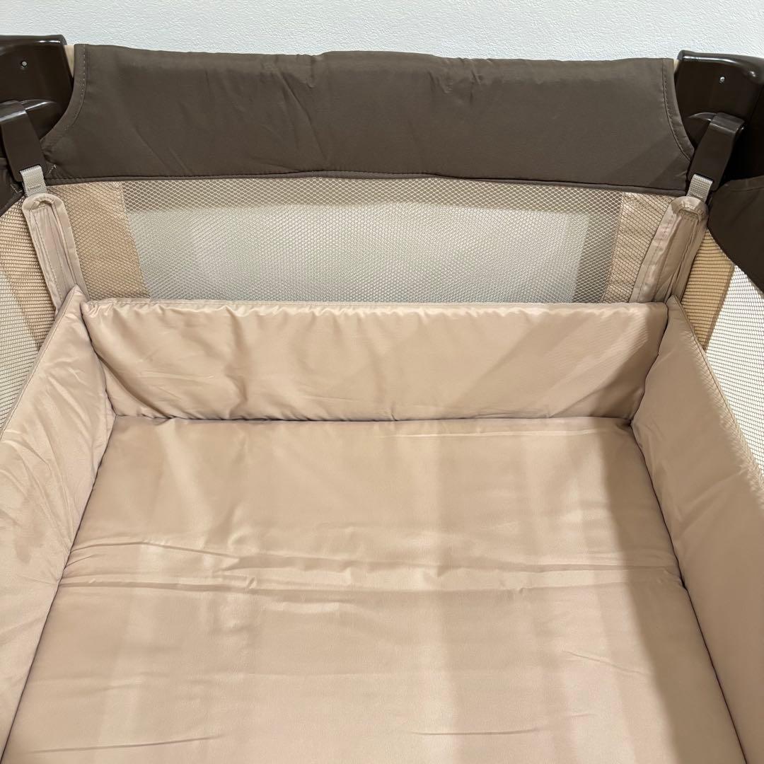 【良品】Aprica アップリカ　ココネル 66041 ベビーベッド 折りたたみ