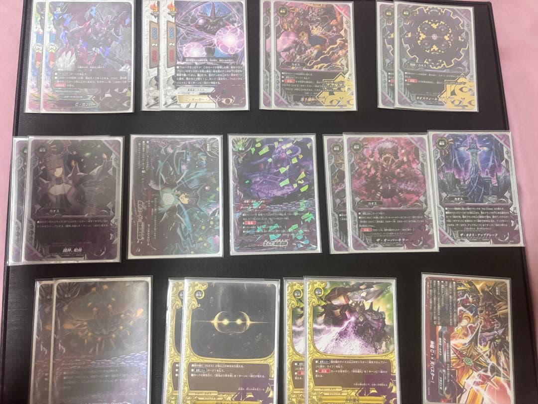 バディファイト　カオスデッキ　ギアゴッド99軸 引退品。デッキケース付き