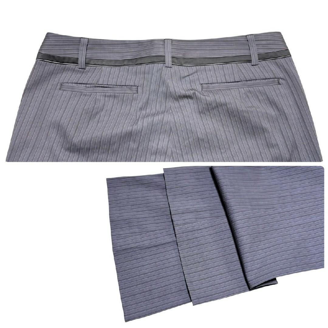 大きいサイズ42 アイシービー　ストライプ パンツ スーツ　セットアップ