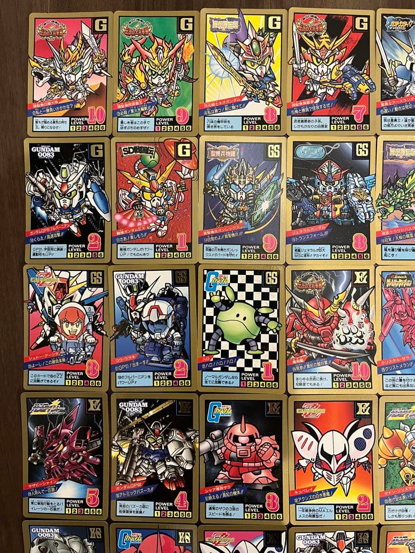 超希少1993年ガンダムSDSUPERBATTLE パート1ノーマルフルコンプ