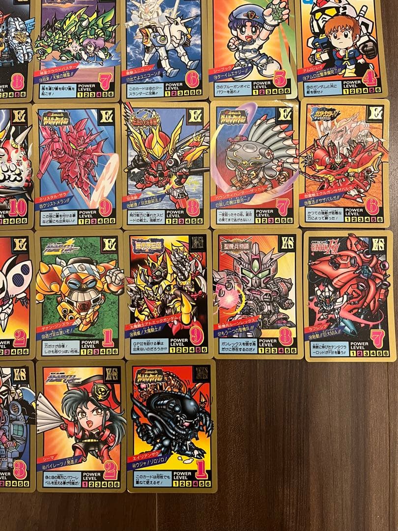 超希少1993年ガンダムSDSUPERBATTLE パート1ノーマルフルコンプ