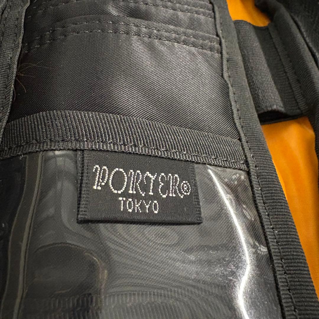 美品 PORTER ポーター タンカー システム手帳 ポーチ ミニ　ブラック