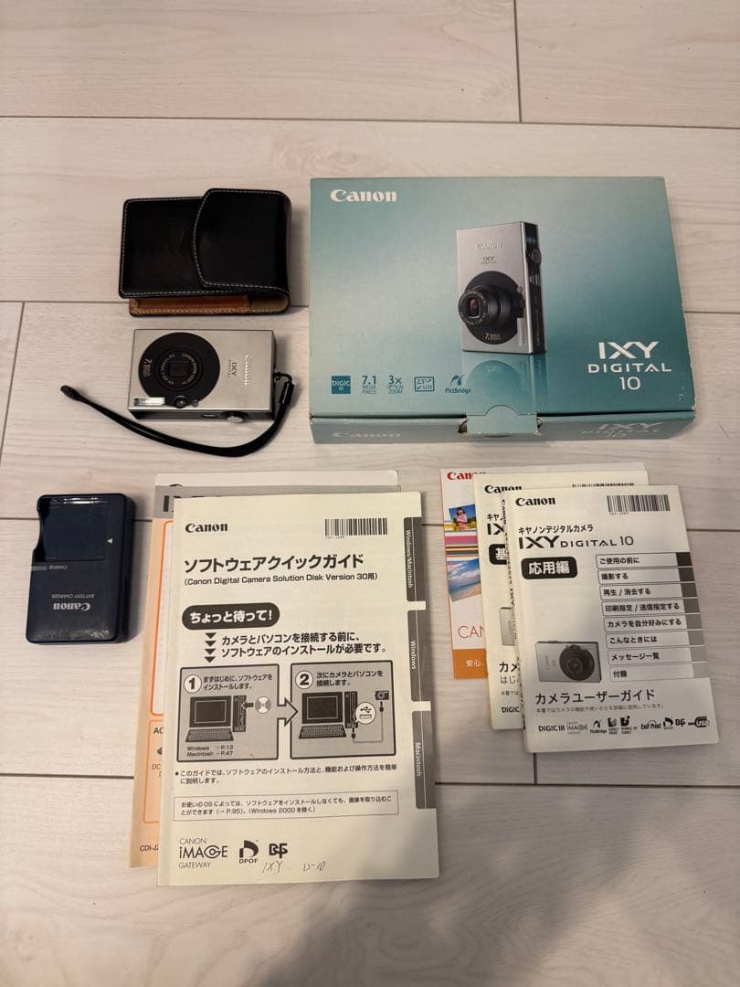 【動作確認済】Canon IXY DIGITAL10 コンデジPC1228