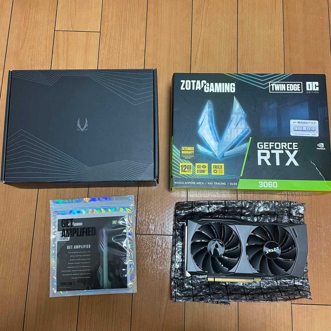 【中古】ZOTAC GAMING製 RTX3060 12GB
