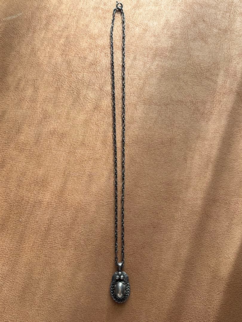   1992 イヤーペンダントネックレス シルバー　箱付