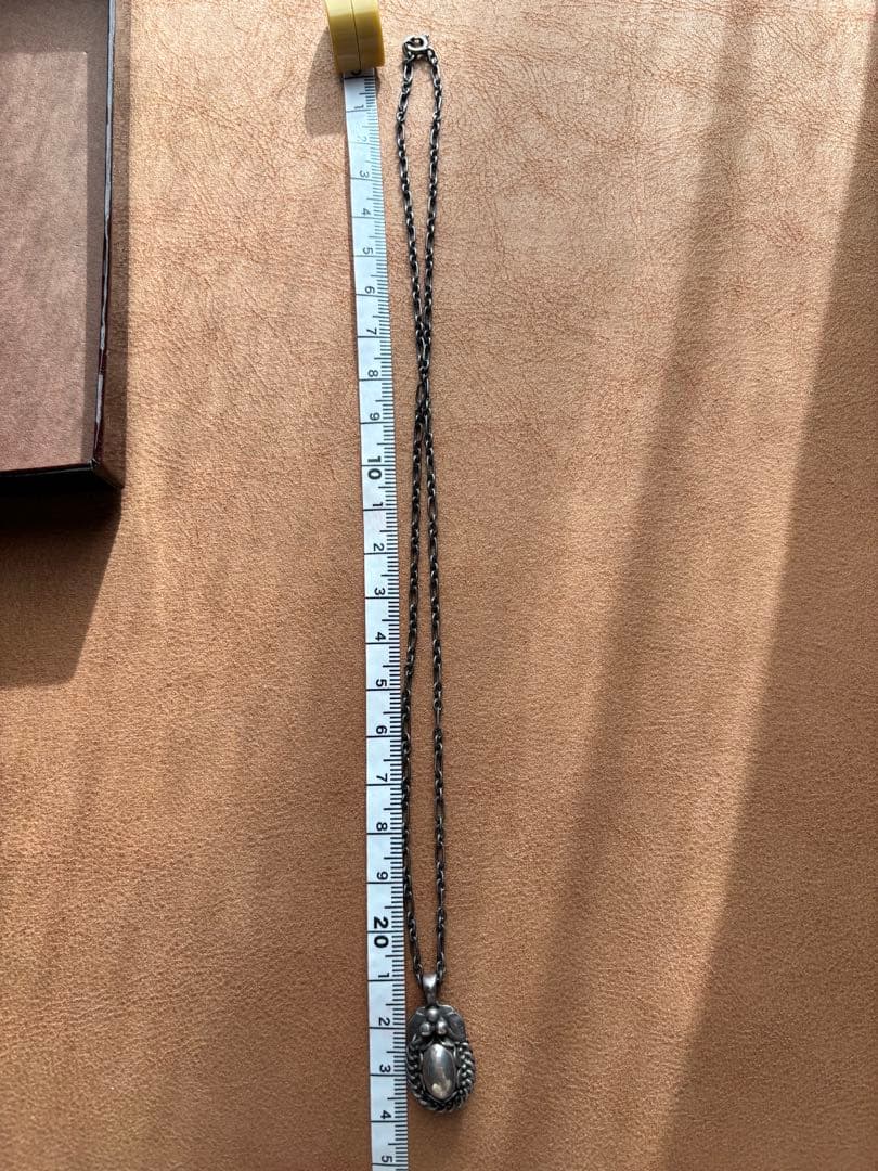   1992 イヤーペンダントネックレス シルバー　箱付