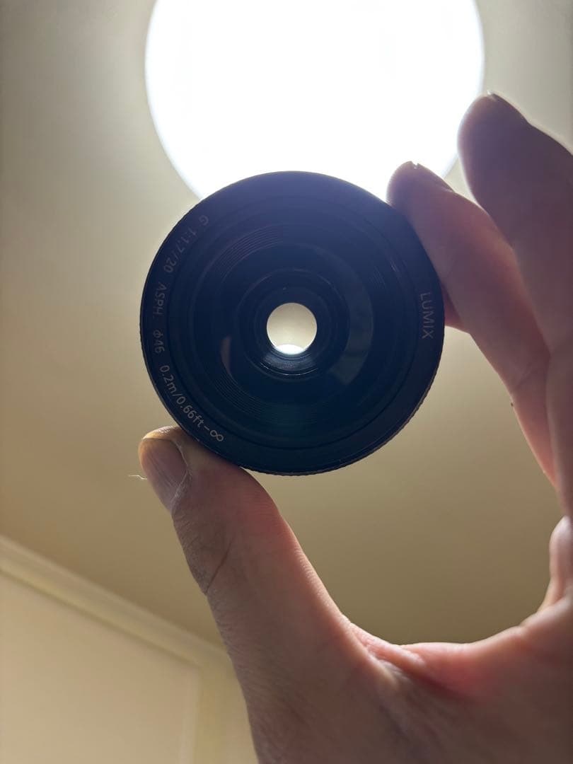 レンズ(単焦点) Panasonic LUMIXG 20mm F1.7 ASPH