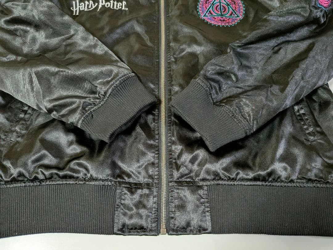K S　ハリーポッター ディメンターキス　スカジャン　Ｌ ブラック