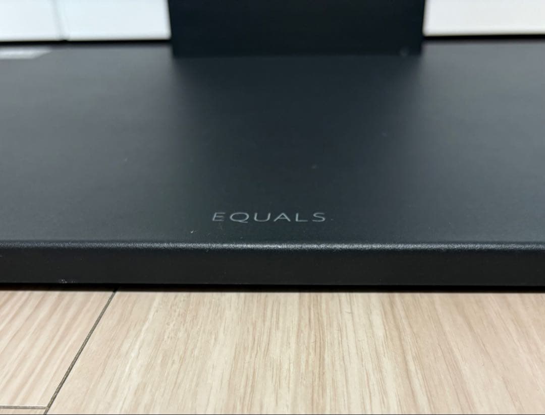 EQUALS 壁寄せテレビスタンド WALL V2 ロータイプ オールブラック