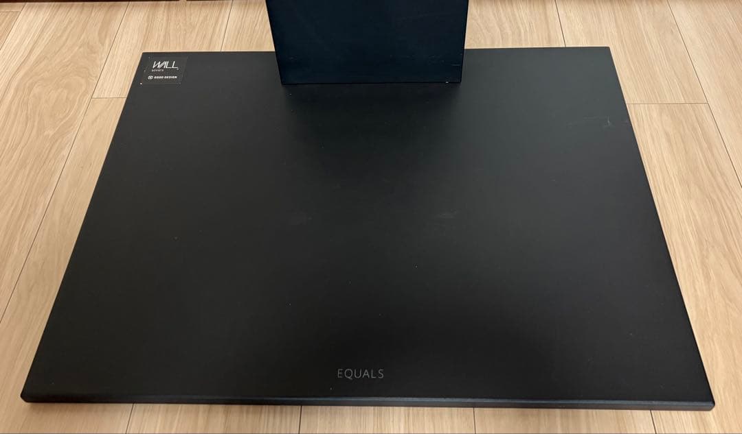 EQUALS 壁寄せテレビスタンド WALL V2 ロータイプ オールブラック