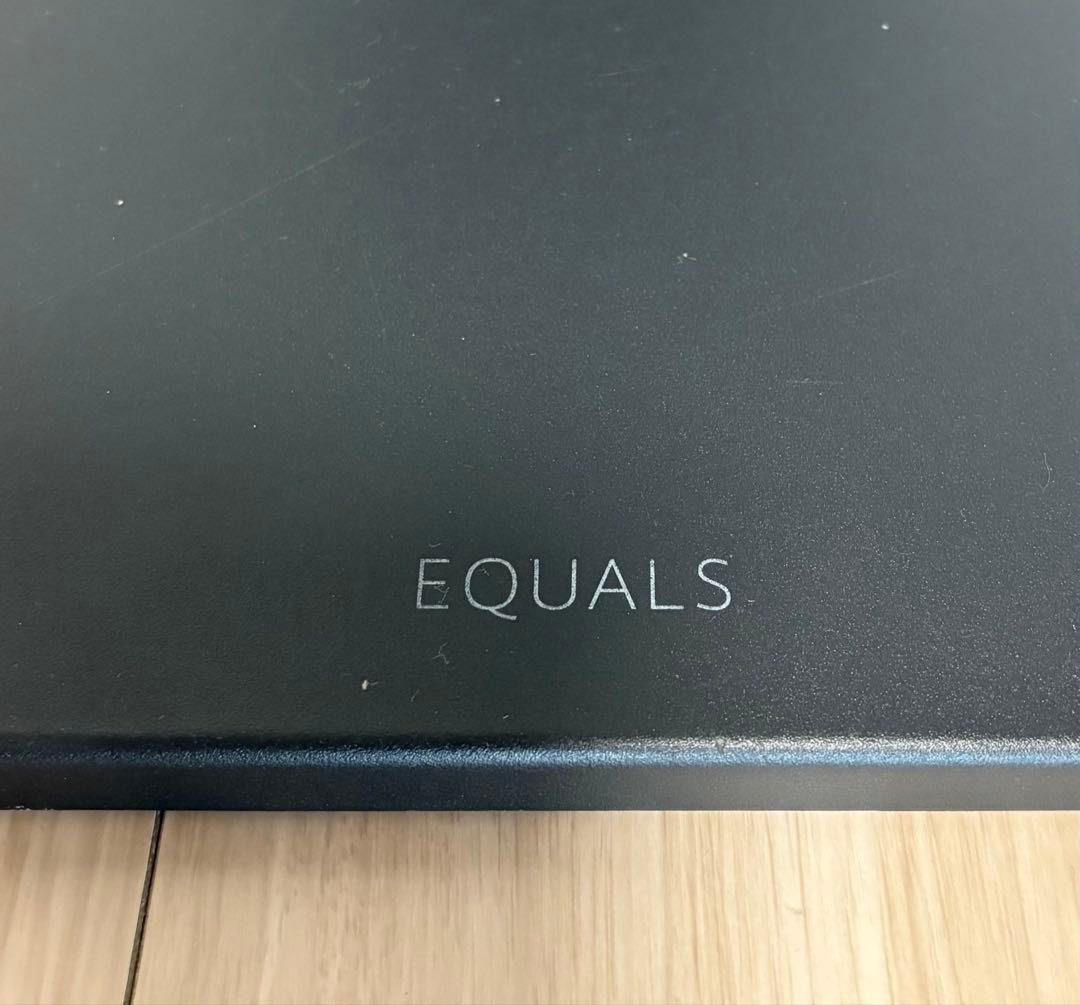 EQUALS 壁寄せテレビスタンド WALL V2 ロータイプ オールブラック