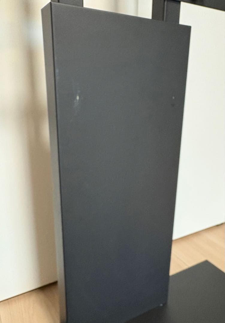 EQUALS 壁寄せテレビスタンド WALL V2 ロータイプ オールブラック