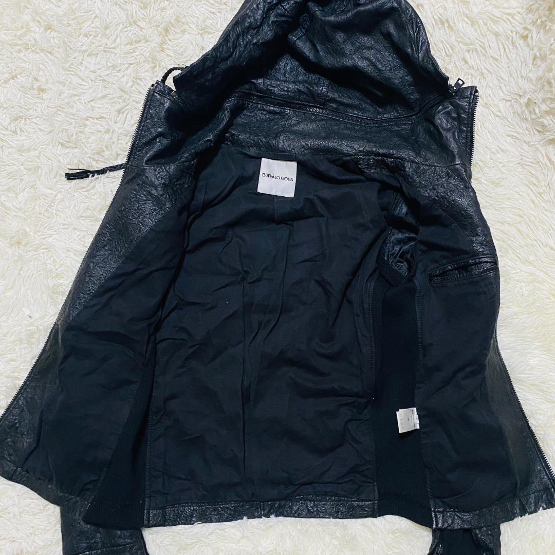 buffalo bobs バッファローボブズ レザージャケット ラムレザー L