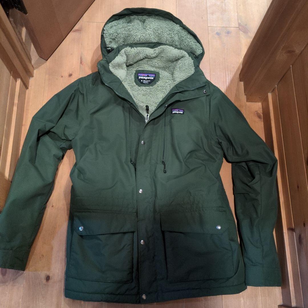patagonia イスマスパーカー S グリーン