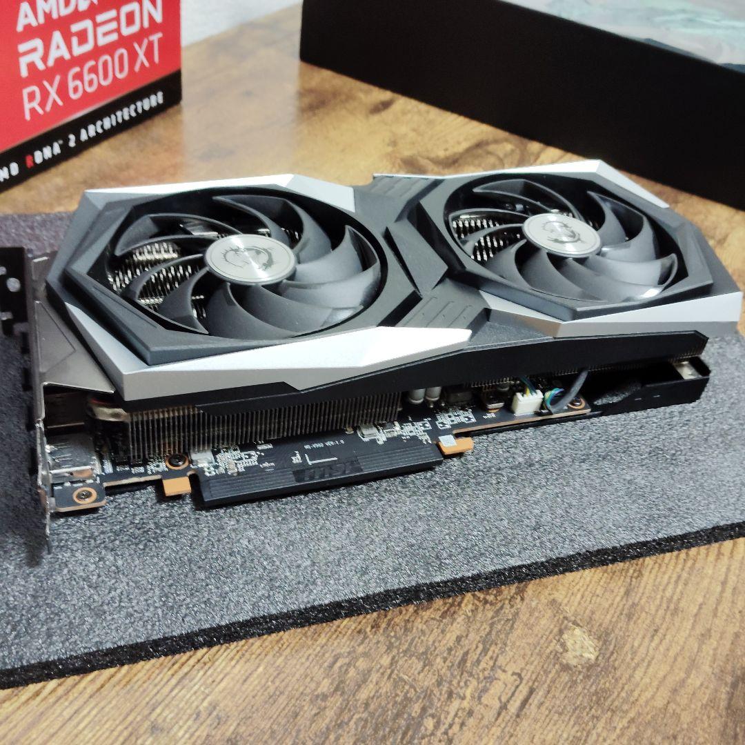 グラフィックボード・グラボ・ビデオカード MSI Radeon RX6600XT Gaming X 8GB