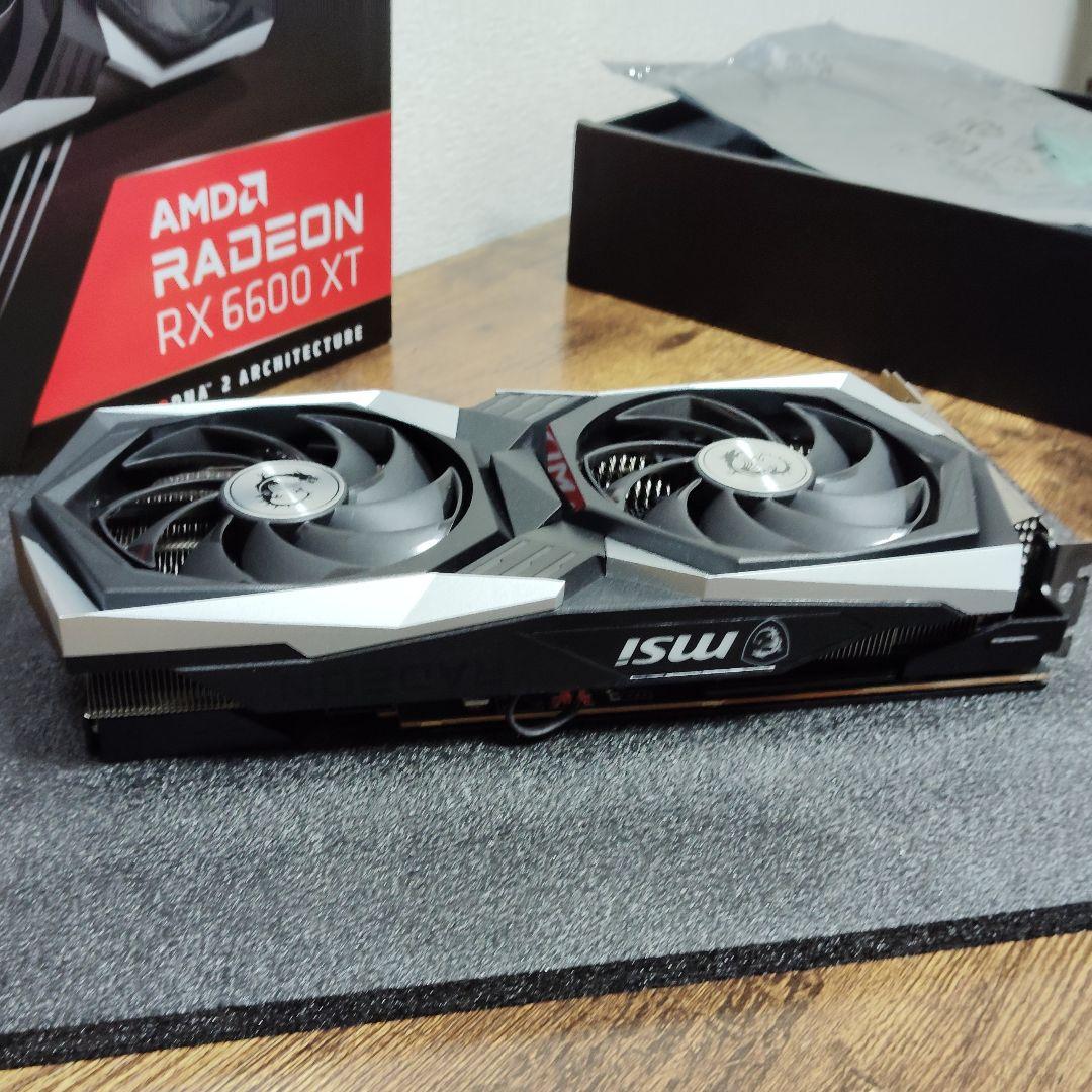 グラフィックボード・グラボ・ビデオカード MSI Radeon RX6600XT Gaming X 8GB