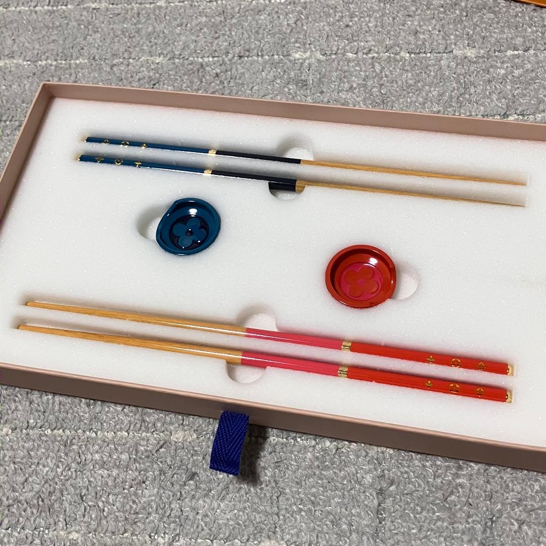 未使用！ルイヴィトン［24SS］はし　カトラリー　箸置き　チョップスティックス