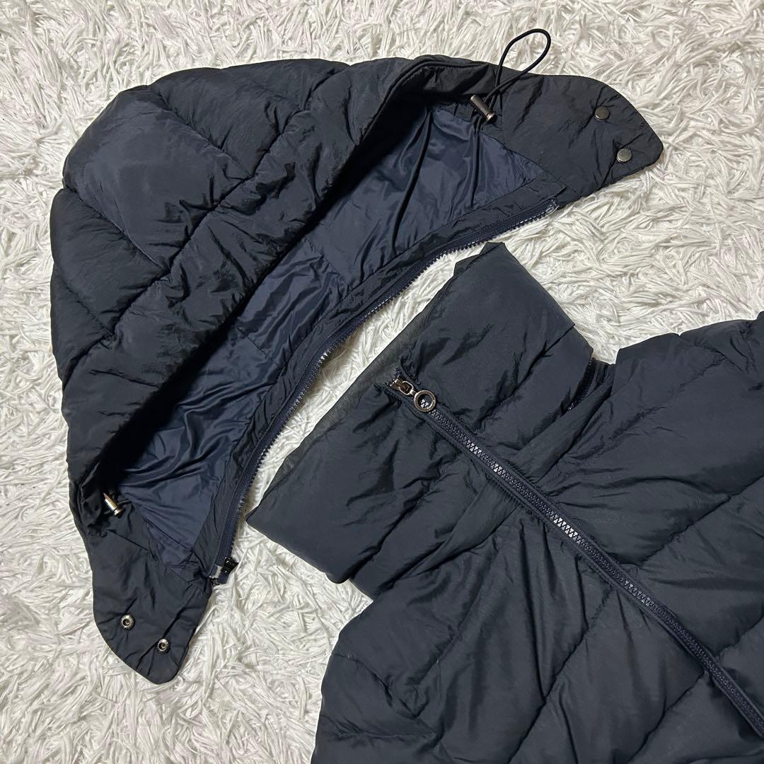 タトラス LTA18A4496 ポルテアマ ダブルジップ ダウンコート フード