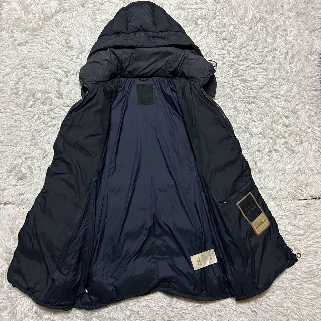 タトラス LTA18A4496 ポルテアマ ダブルジップ ダウンコート フード