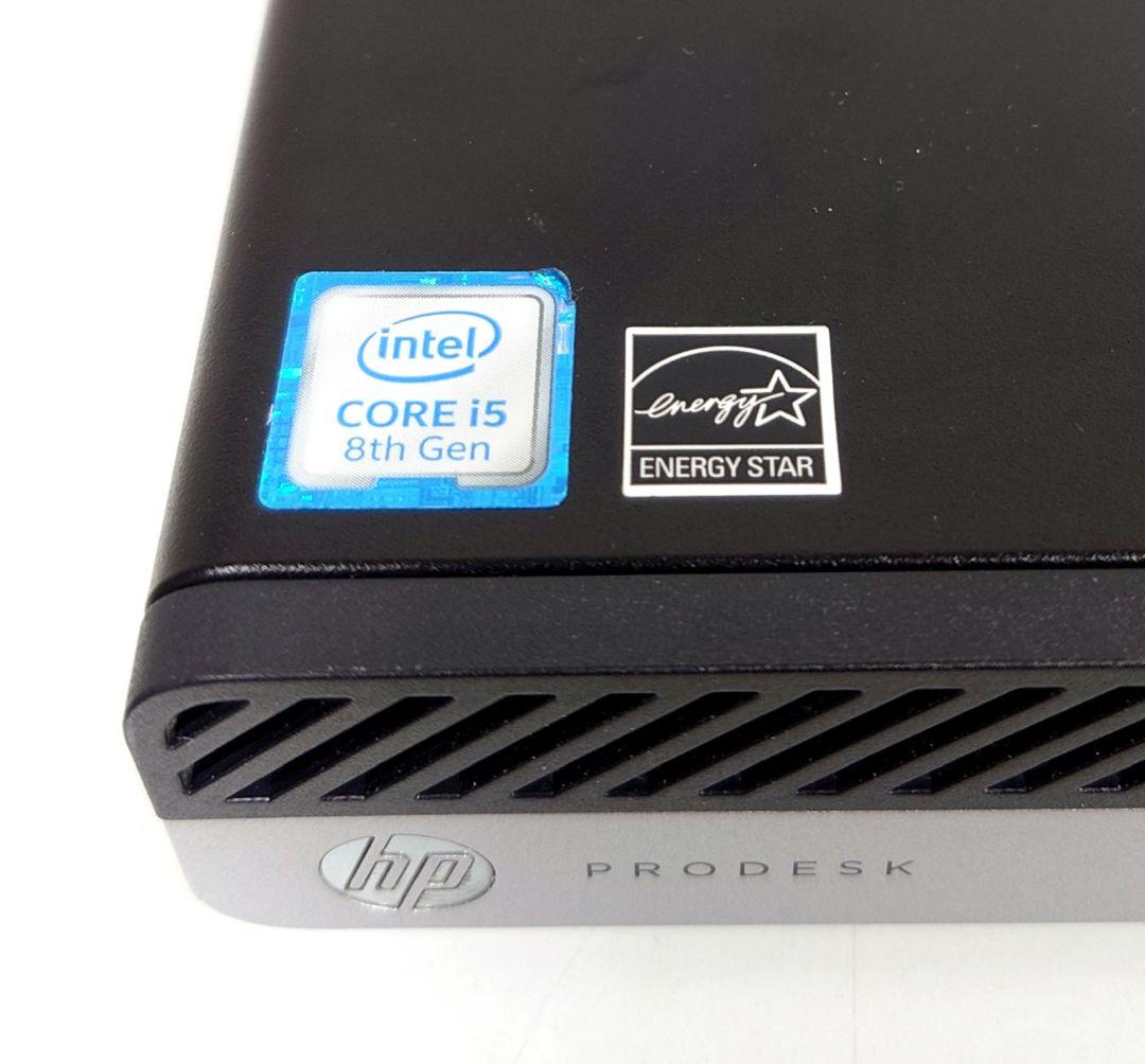 HP ミニPC i5 8500T SSD HDD WIN11 prodesk