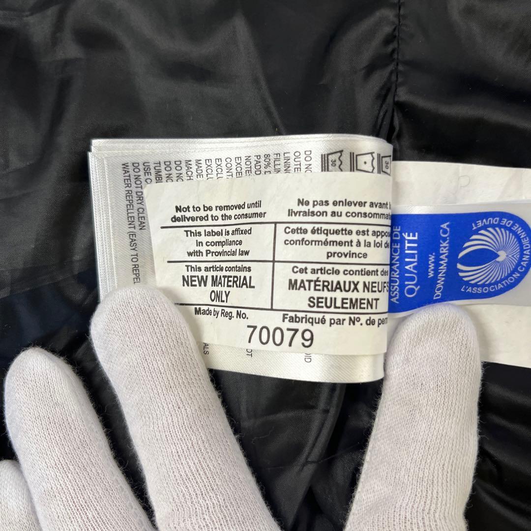 カナダグース　ダウンジャケット　黒　サイズS