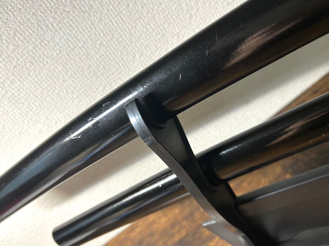 日本製　模造刀 2本セット 刀掛台付き 龍柄 黒色 観賞用　小道具　コスプレ