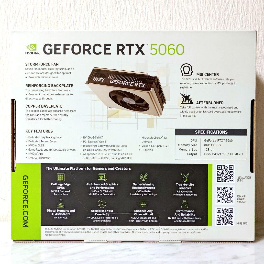 【新品】GeForce RTX5060 8G INSPIRE ITX OC