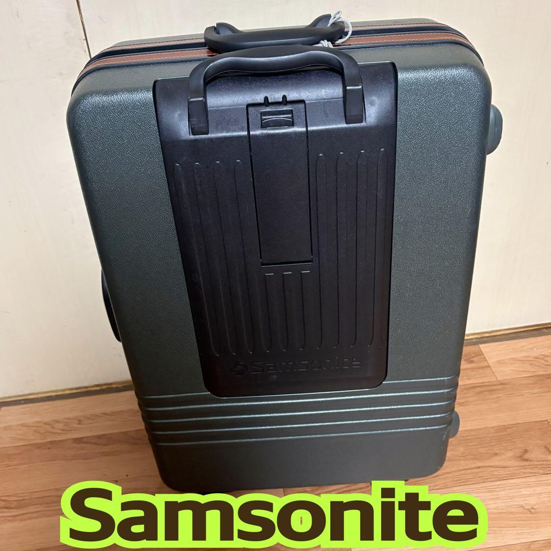 Samsonite オービター・カレント鍵2本 キャリーケース グリーン