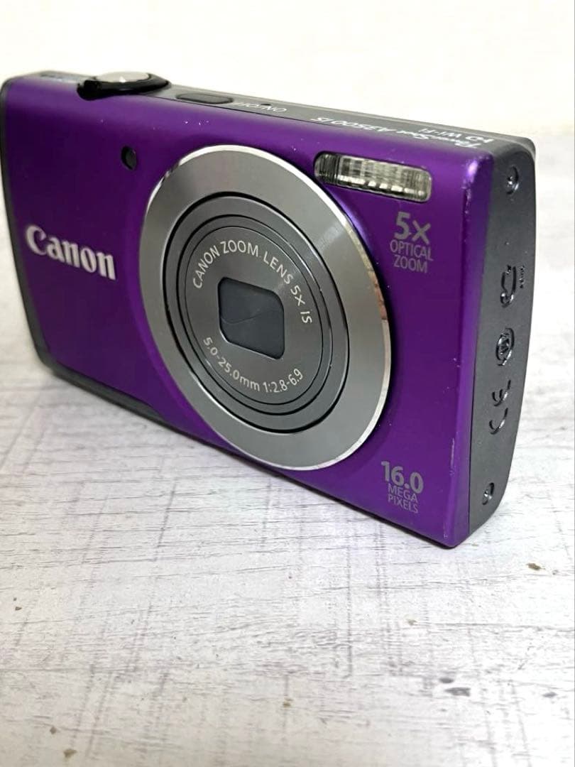 Canon PowerShot A3500 IS パープル