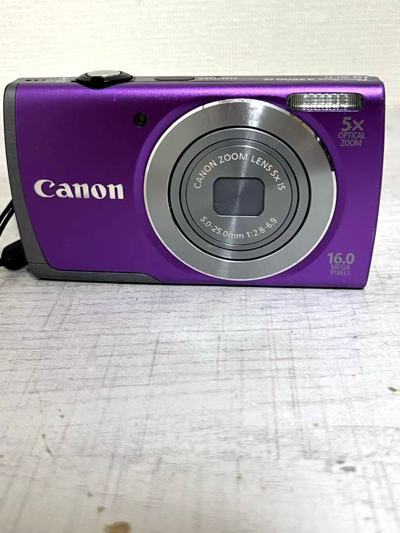 Canon PowerShot A3500 IS パープル