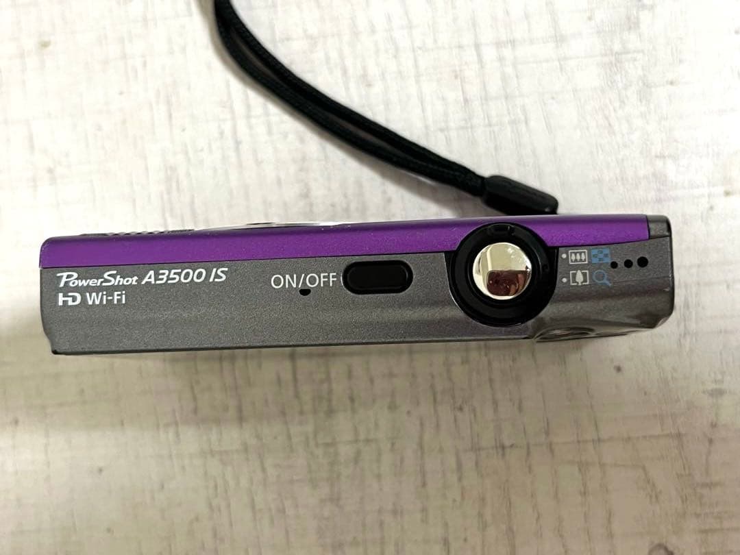 Canon PowerShot A3500 IS パープル