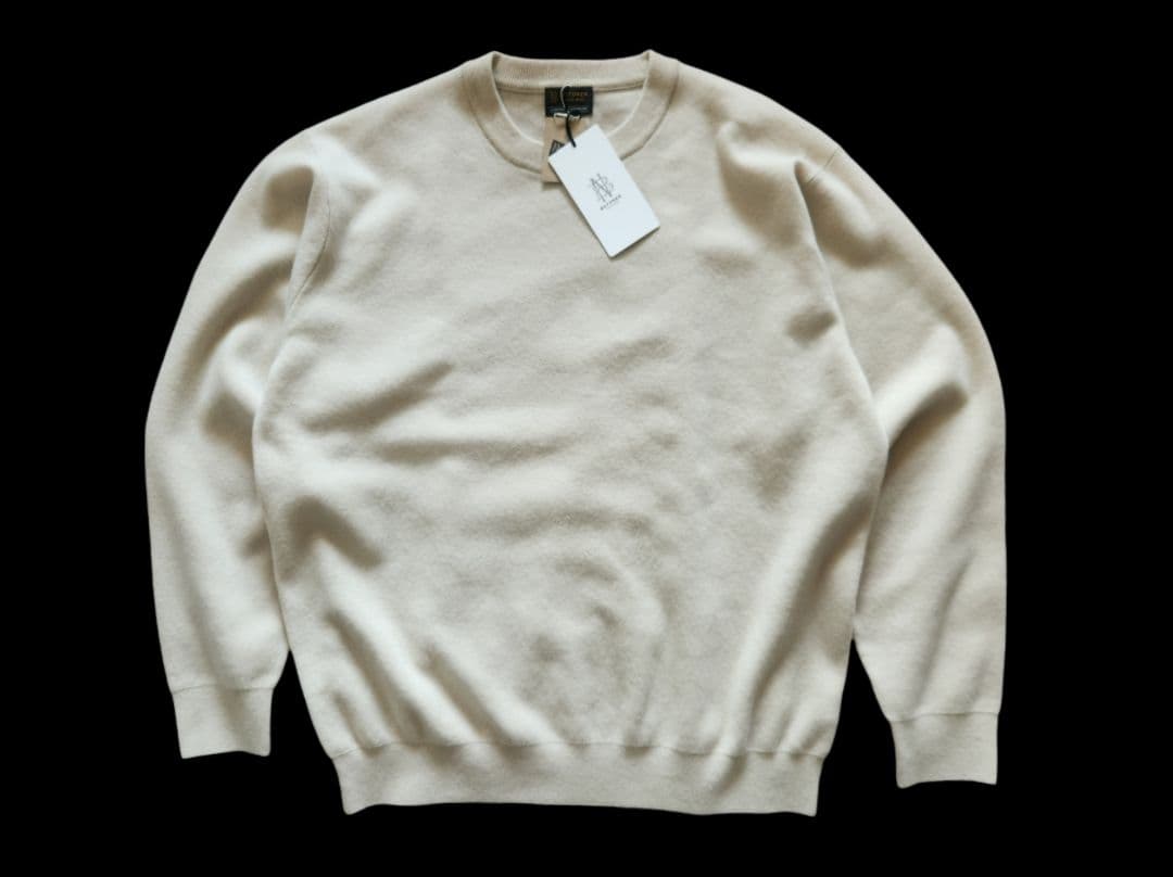 新品 Batoner SUNSHINE CASHMERE CREW NECK 3
