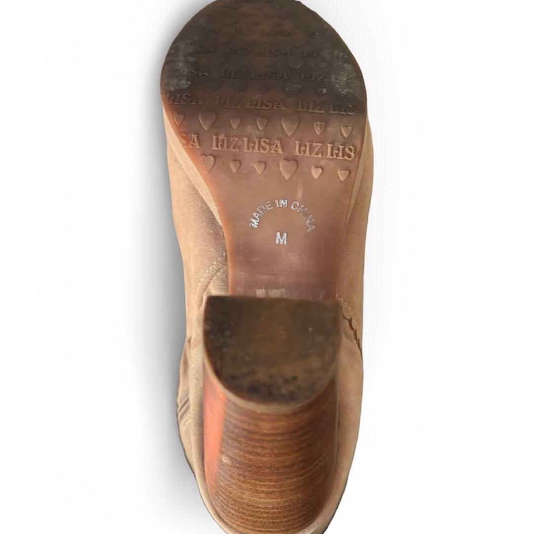 LIZ LISA スエードロングブーツ ベージュ M