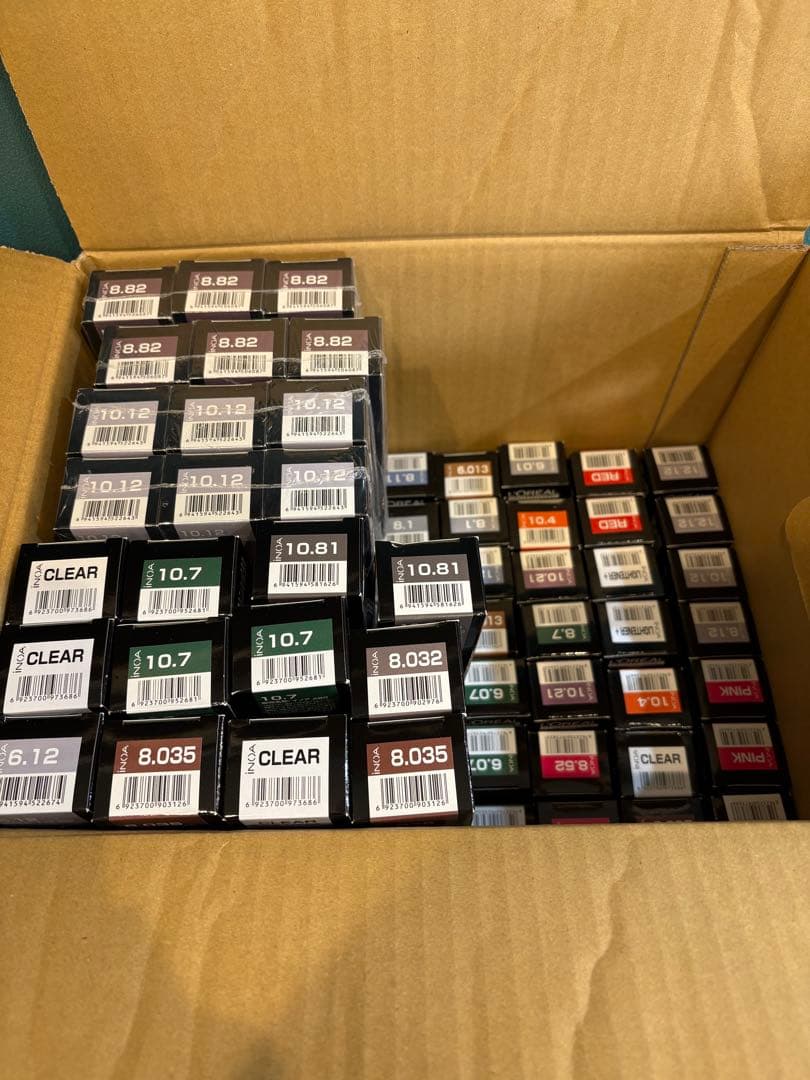 ロレアルイノアカラーリング剤 多色セット