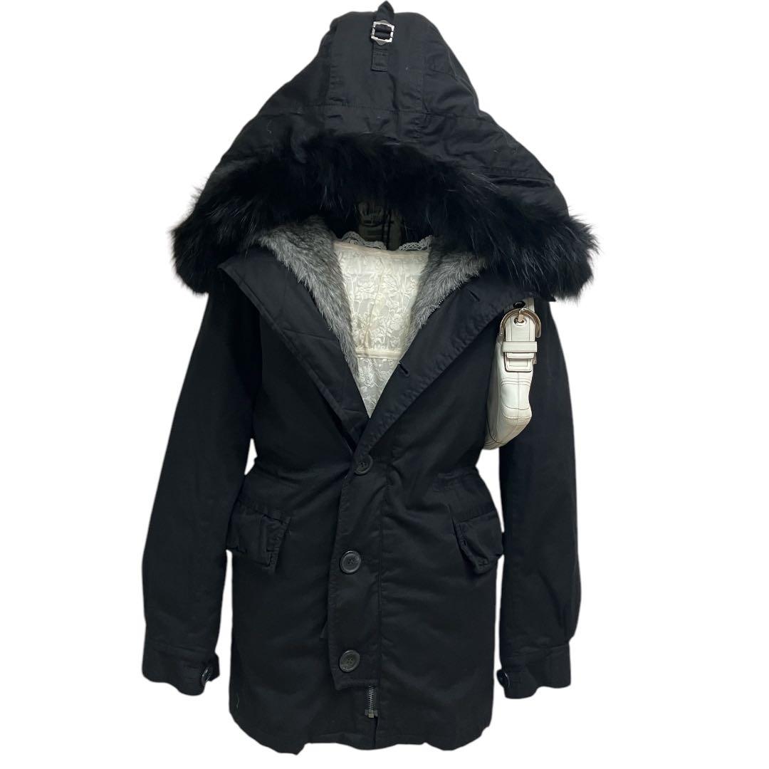 y2k fairy grunge 平成ギャル　ファー　モッズコート　opium