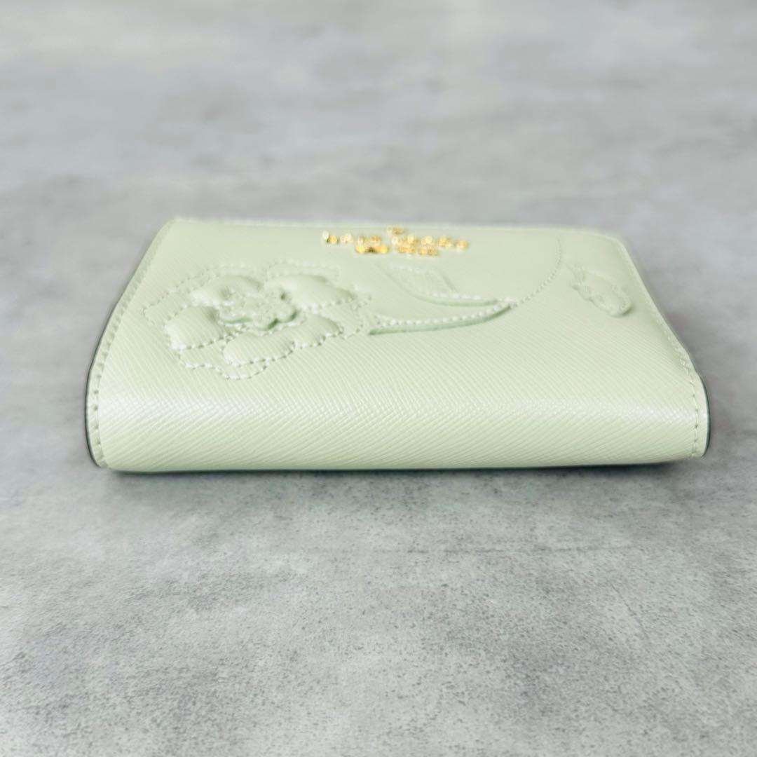 ケイトスペード マディソン フォレスト ブルーム アップリケ ウォレット