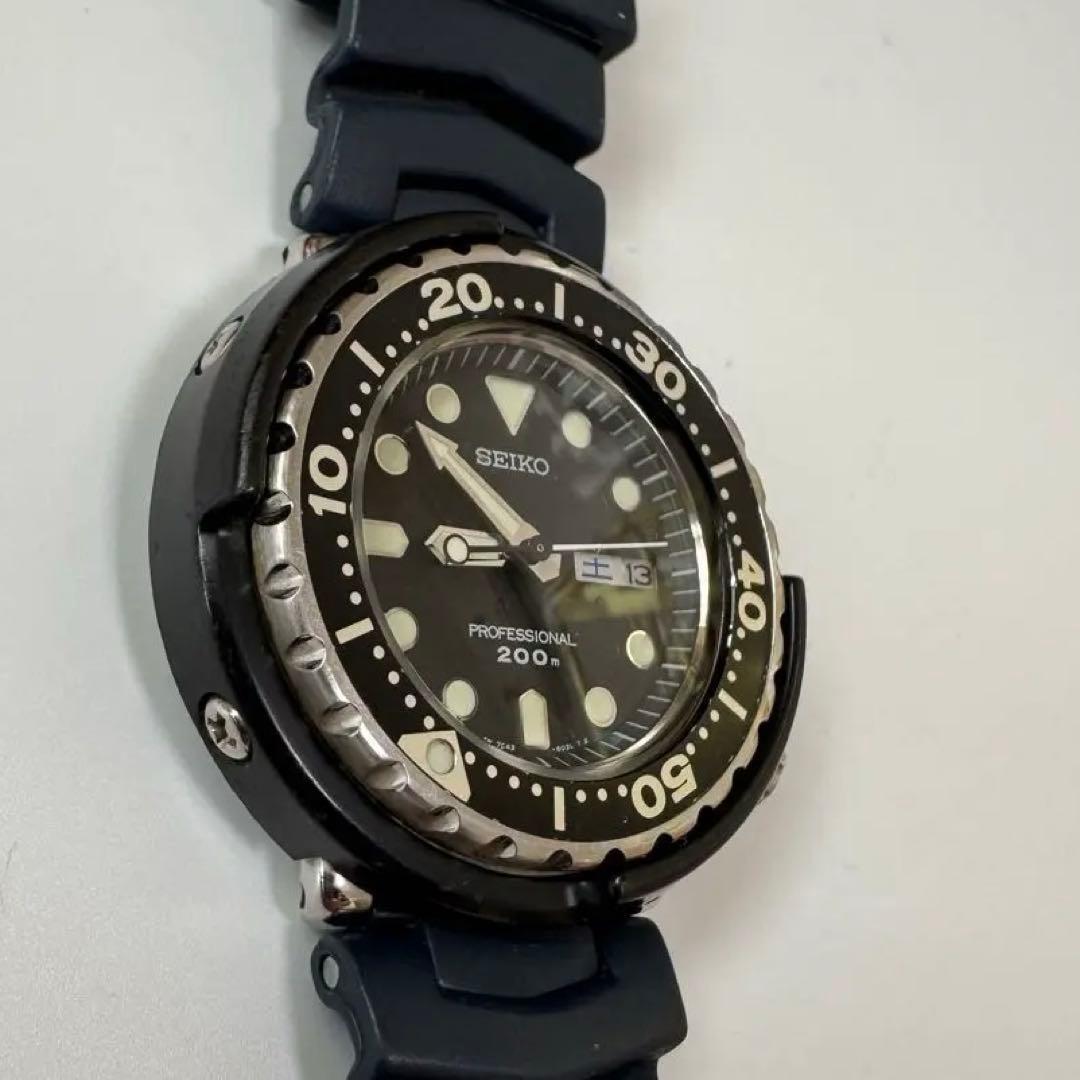 SEIKO プロフェッショナル 200 7c43 6020 ミニツナ