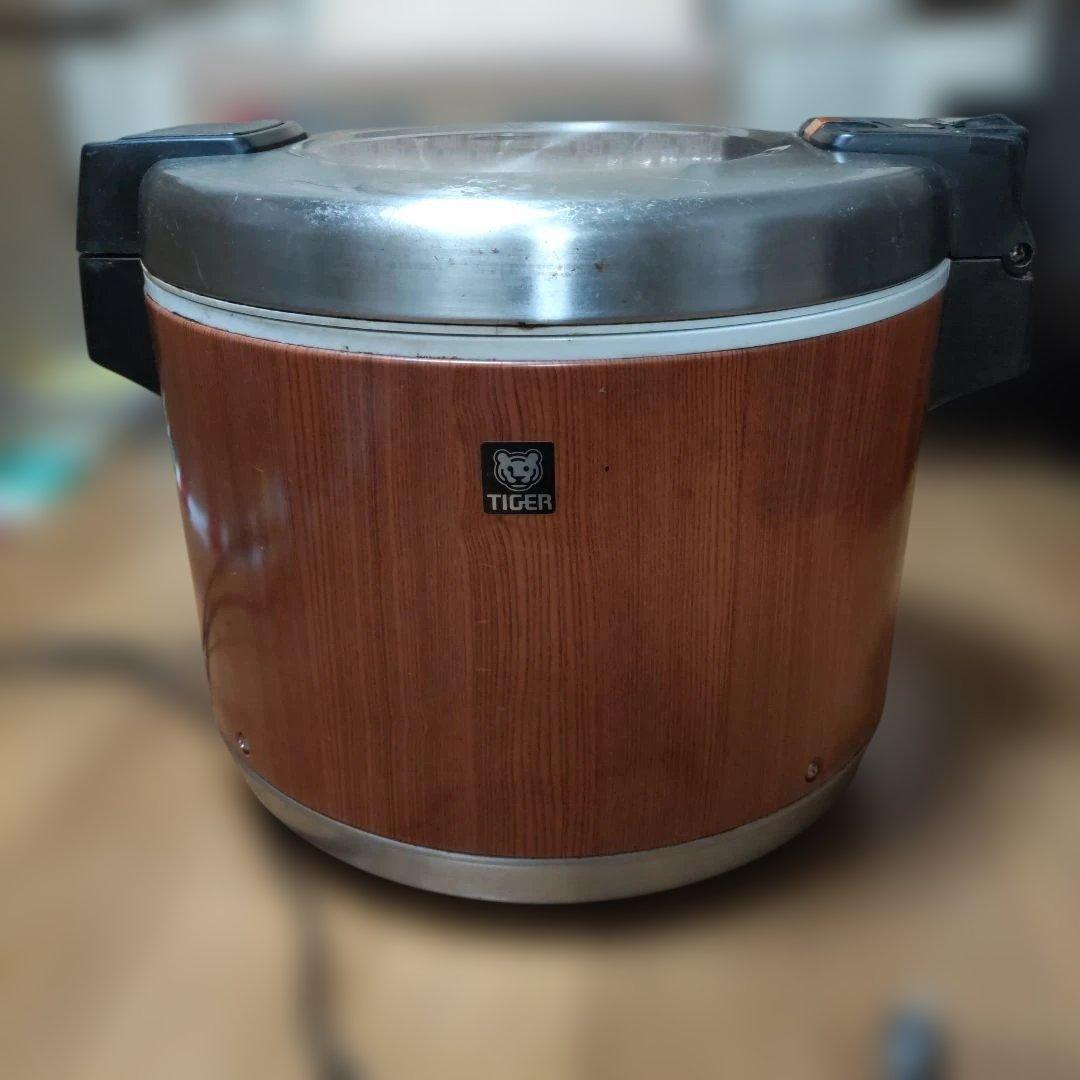 TIGER 木目調 保温ジャー　業務用