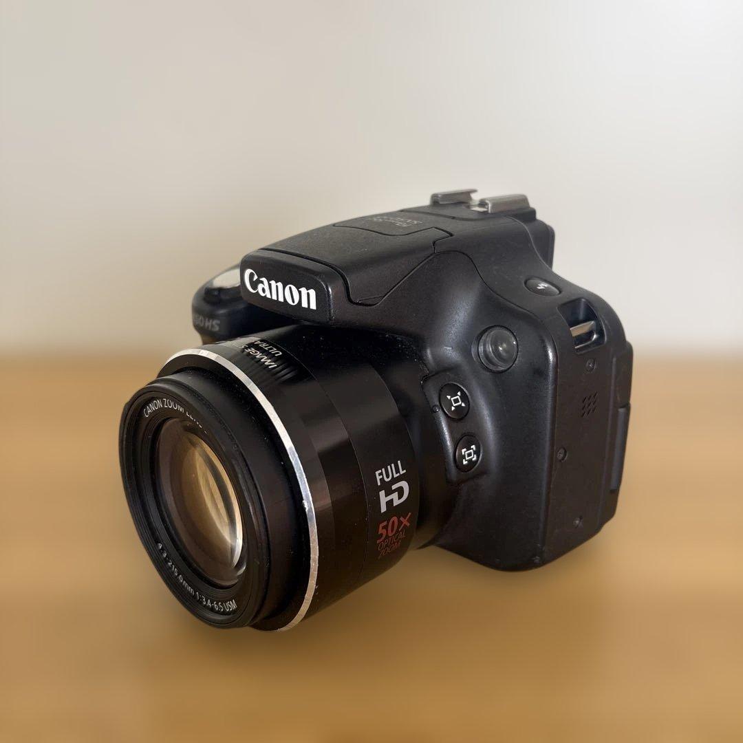 動作未確認 Canon PowerShot SX50 HS 黒 PC1817