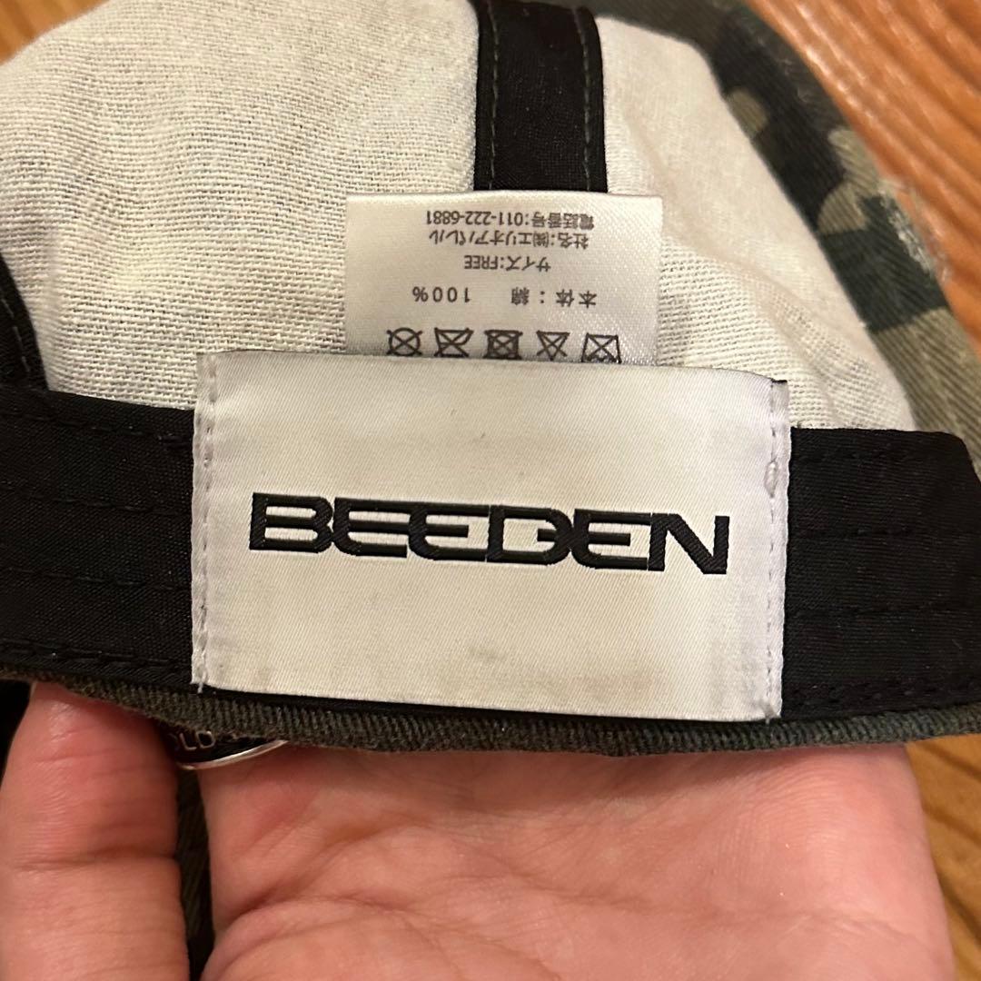 BEEDEN STUDS DAMAGE CAP 迷彩カモフラ