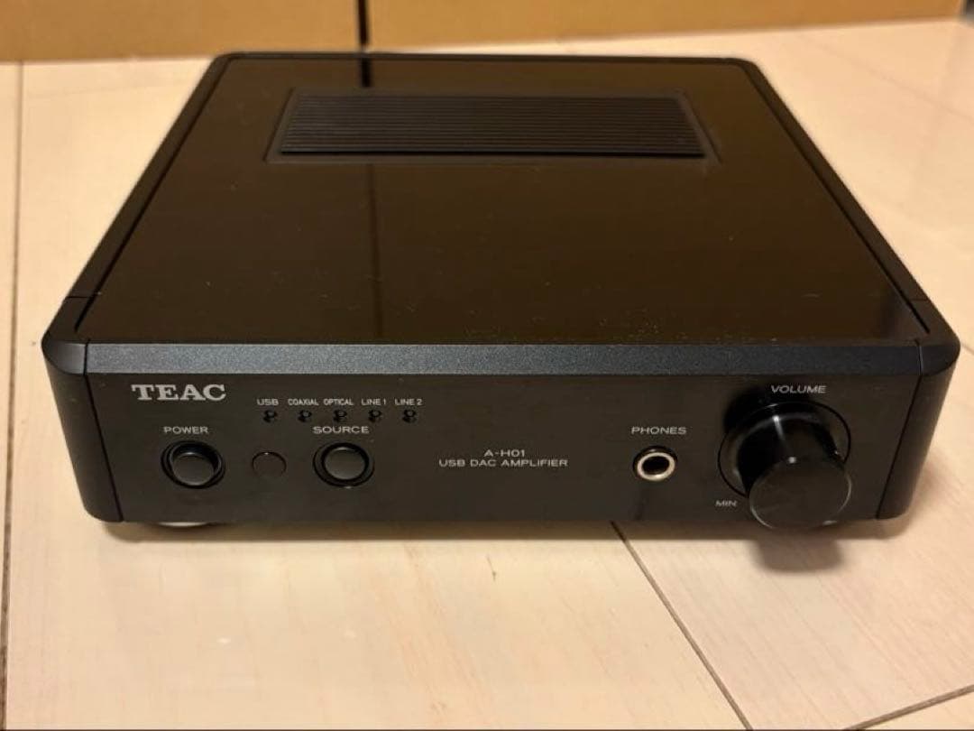 D/Aコンバーター内蔵ステレオアンプ「TEAC A-H01」