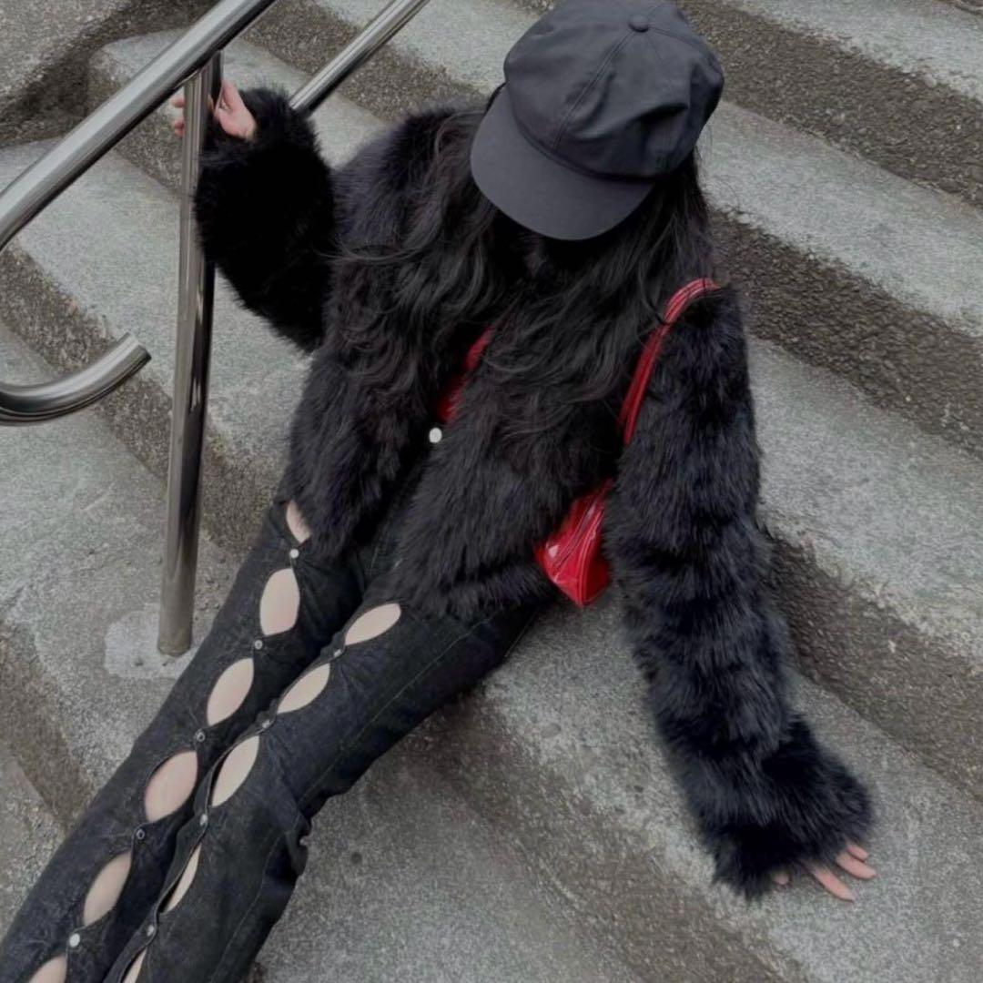 パンツ theredthread S cutting denim 1